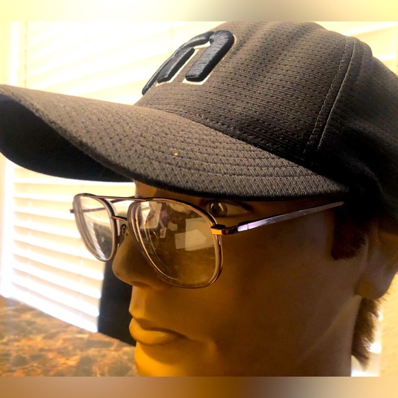 Yupoong Flexfit Seattle Baseball Mariners Cap Black Hat Size L-XL - Picture 1 of 10